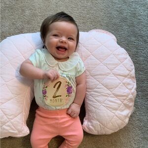 Bundle of 2 Edgehill collection Floral Baby Onesies